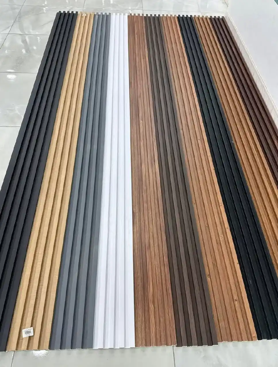 شرائح بديل الخشب PVC داخلية